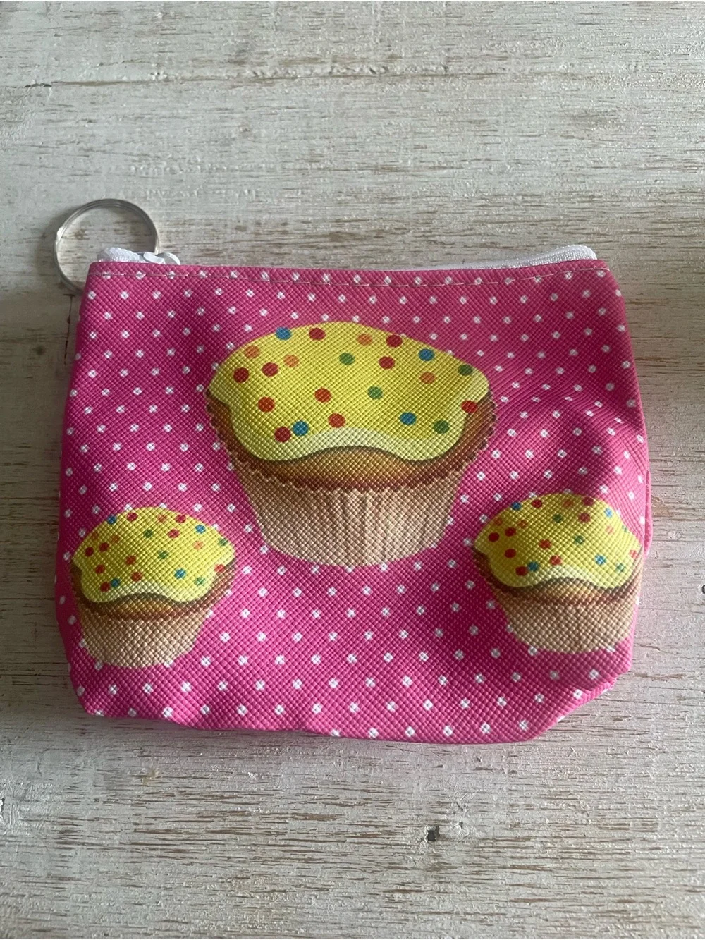 Cupcake Keychain Pouch - Pick One 🧁
